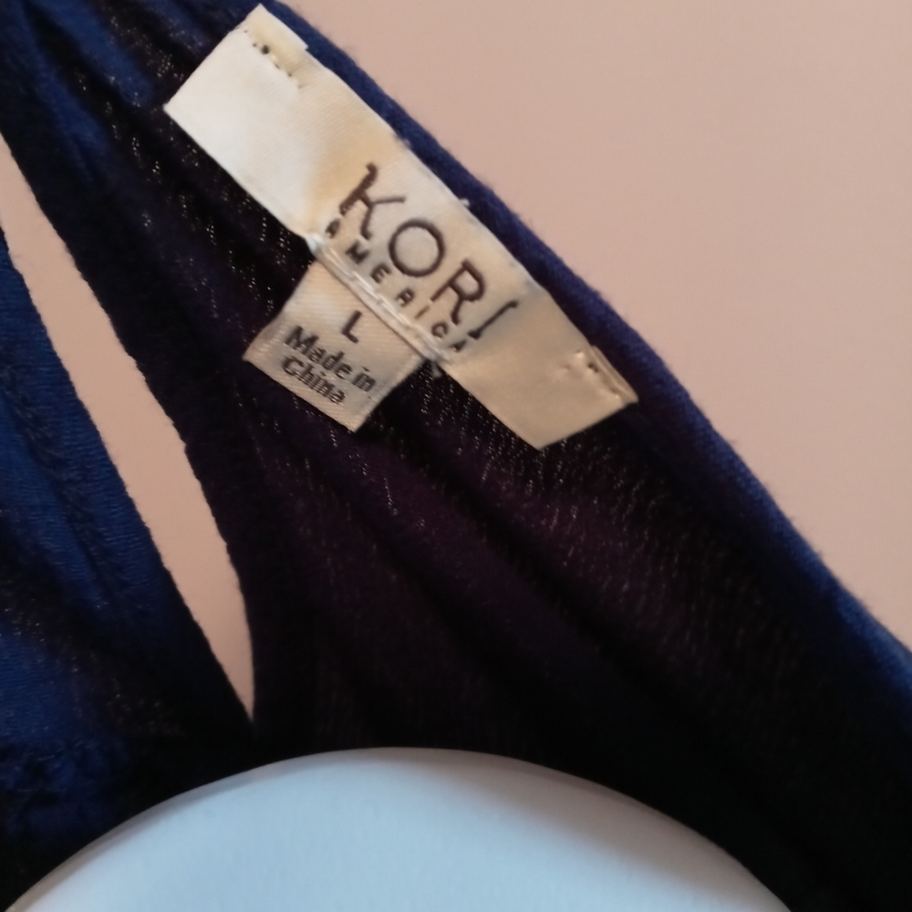 Kori navy blue stylish top - Picture 2 of 3